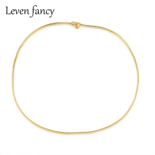 chains trendy knot 925 sterling silver hook knotted choker necklace for women jewelry combined collar necklaces in gold
chains trendy knot 925 sterling silver hook knotted choker necklace for women jewelry combined collar necklaces in gold