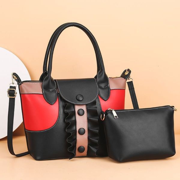 hbp order autumn winter 2021 personalized fashion color matching handbag large capacity mother and son single shoulder messenger bag
hbp order autumn winter 2021 personalized fashion color matching handbag large capacity mother and son single shoulder messenger bag