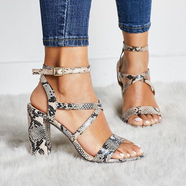fashion high heels sandals open toes shoes woman spring summer snakeskin ladies sandals with strap footwear, Black
fashion high heels sandals open toes shoes woman spring summer snakeskin ladies sandals with strap footwear, Black