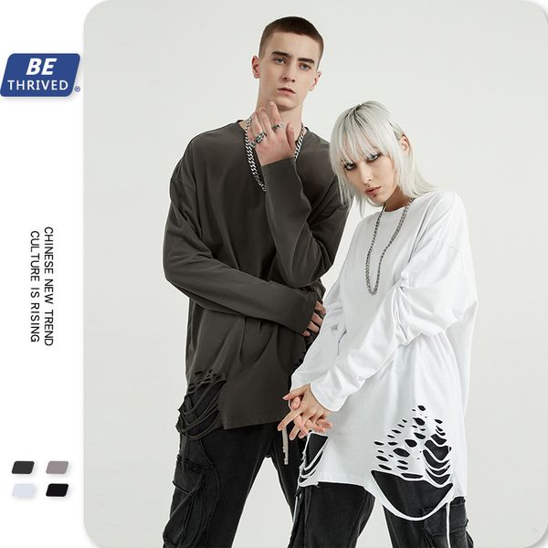 be menswear | 2021 autumn new cut hem long sve bottomed shirt lazy dark wind high street fashion brand t-shirt men, White;black
be menswear | 2021 autumn new cut hem long sve bottomed shirt lazy dark wind high street fashion brand t-shirt men, White;black