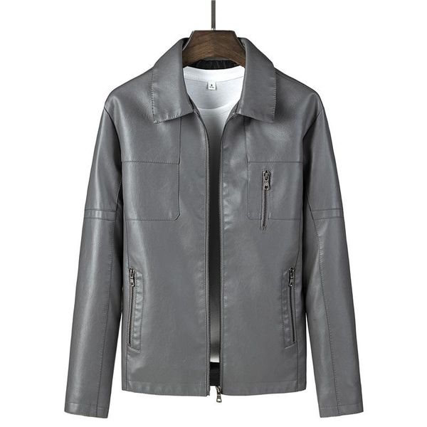 men's fur & faux mens jacket 2021 -selling leather coat casual slim brand clothing motorcycle, Black
men's fur & faux mens jacket 2021 -selling leather coat casual slim brand clothing motorcycle, Black