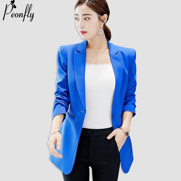 women's suits & blazers peonfly 2021 women suit solid color fashion simple long slim female business formal jacket plus size autumn xxl, White;black
women's suits & blazers peonfly 2021 women suit solid color fashion simple long slim female business formal jacket plus size autumn xxl, White;black