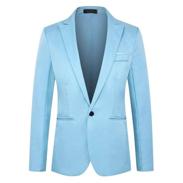 men's suits & blazers fashion slim casual one button small suit jacket multicolor single western trend, White;black
men's suits & blazers fashion slim casual one button small suit jacket multicolor single western trend, White;black