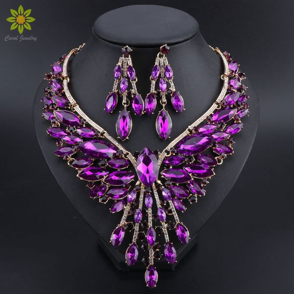 jewelry sets crystal bridal wedding party costume accessory indian necklace earrings set for bride gorgeousjewellery women, Black
jewelry sets crystal bridal wedding party costume accessory indian necklace earrings set for bride gorgeousjewellery women, Black