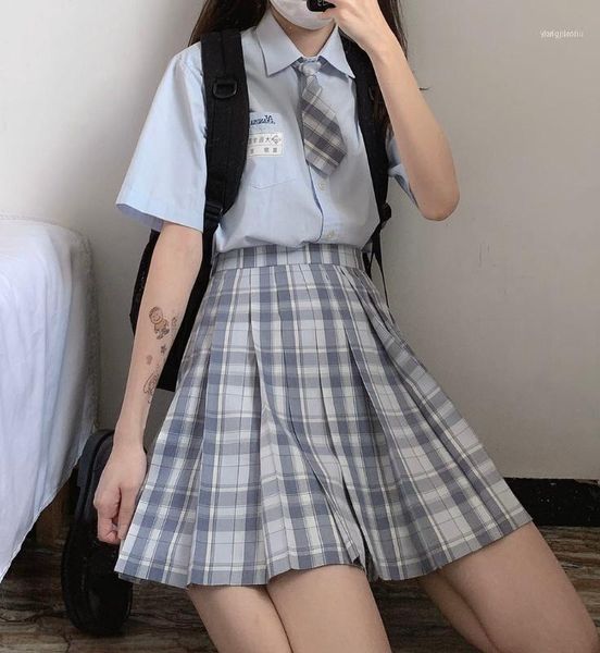skirts japanese summer student orthodox jk uniform vintage art plaid skirt pleated short teen girl high waist women mini1, Black
skirts japanese summer student orthodox jk uniform vintage art plaid skirt pleated short teen girl high waist women mini1, Black