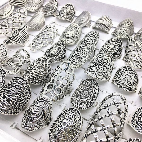 mixmax 20pcs/lot vintage rings for women antique silver carved flower ring men metal jewelry wholesale lots bulk drop 220217, Slivery;golden
mixmax 20pcs/lot vintage rings for women antique silver carved flower ring men metal jewelry wholesale lots bulk drop 220217, Slivery;golden