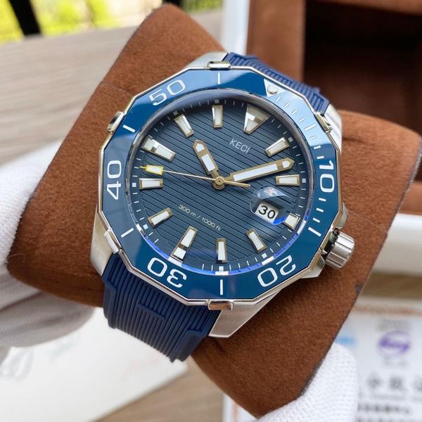 wristwatches 43mm men's automatic mechanical classic style diving watch rotatable ceramic bezel rubber stainless steel bracelet busines, Slivery;brown
wristwatches 43mm men's automatic mechanical classic style diving watch rotatable ceramic bezel rubber stainless steel bracelet busines, Slivery;brown