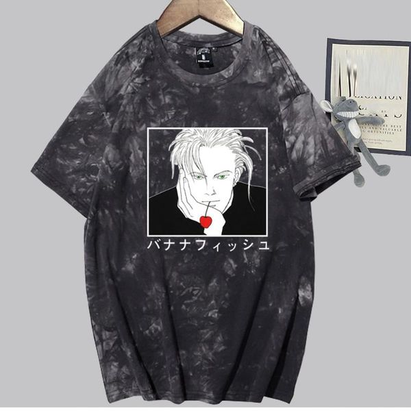 men's t-shirts anime banana fish ash lynx funny short sleeve tshirt for women men teens, White;black
men's t-shirts anime banana fish ash lynx funny short sleeve tshirt for women men teens, White;black