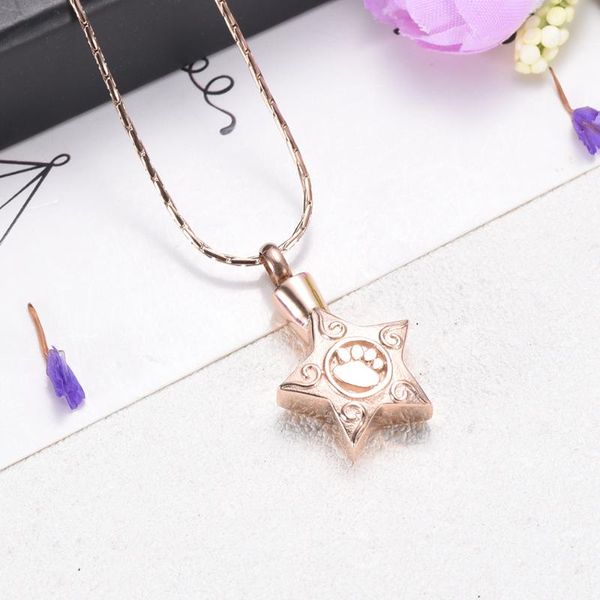pendant necklaces cmj9717 fashion star charm pet memorial urn necklace for ashes stainless steel cremation jewelry dog cat, Silver
pendant necklaces cmj9717 fashion star charm pet memorial urn necklace for ashes stainless steel cremation jewelry dog cat, Silver
