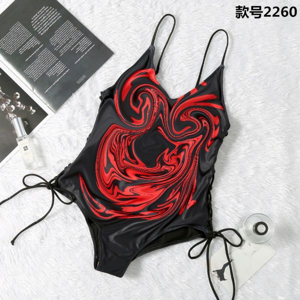 2121 new fashion brand swimsuit women's bandage black skeleton print one piece swimsuit0, White;black
2121 new fashion brand swimsuit women's bandage black skeleton print one piece swimsuit0, White;black
