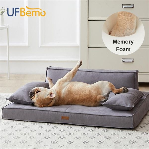 kennels & pens ufbemo luxury dog couch sofa cat bed memory foam for puppy pets waterproof solid small large dogs removable cover suede
kennels & pens ufbemo luxury dog couch sofa cat bed memory foam for puppy pets waterproof solid small large dogs removable cover suede