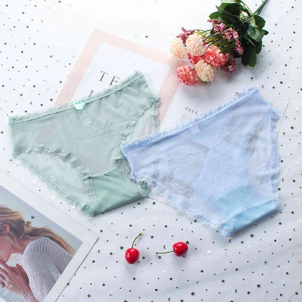 underwear waist transparent lace traceless briefs pure cotton crotch large, Black;pink
underwear waist transparent lace traceless briefs pure cotton crotch large, Black;pink