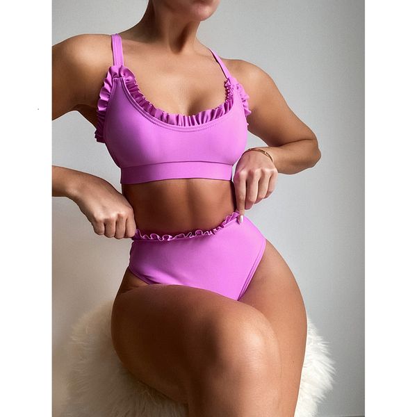 New Ruffer Women's Two-piece Set Bikini Waist Swimmer Swimming Lady 2021 Ermz, White;black
New Ruffer Women's Two-piece Set Bikini Waist Swimmer Swimming Lady 2021 Ermz, White;black