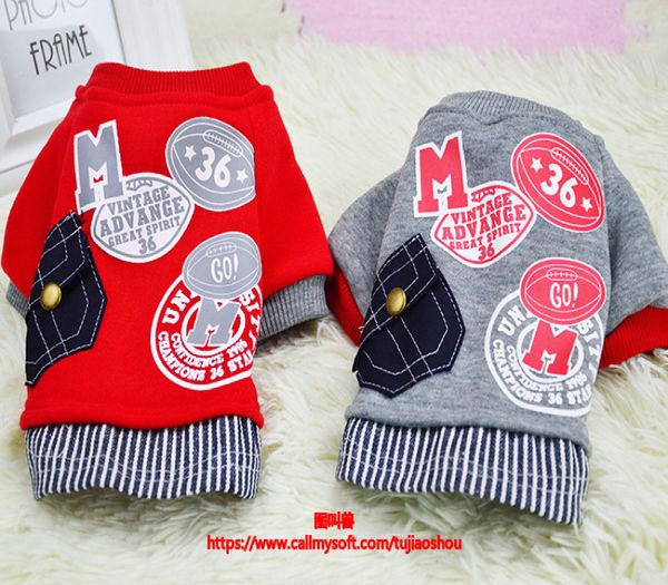 new pet dog sweater coat clothes pet jacket costume cotton fashion baseball sweatshirt uniform clothing for dogs apparel
new pet dog sweater coat clothes pet jacket costume cotton fashion baseball sweatshirt uniform clothing for dogs apparel