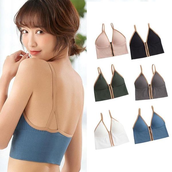 v-neck front zipper sports underwear beauty back wrapped chest women's multifunctional sports vest with chest pad
v-neck front zipper sports underwear beauty back wrapped chest women's multifunctional sports vest with chest pad