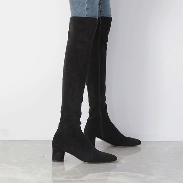 three-color knee high fall and winter toe heel thick female boots size 34-42 ho7y, Black
three-color knee high fall and winter toe heel thick female boots size 34-42 ho7y, Black