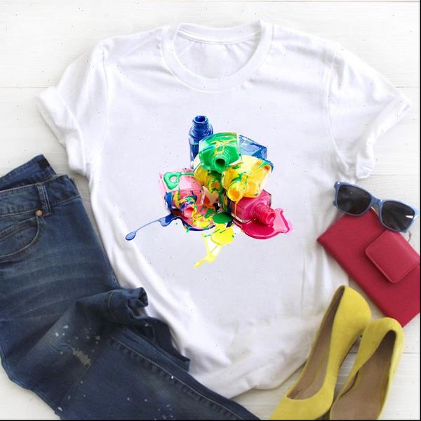 women 3d fingernail short sleeve fashion 90s kawaii ladies summer t tee female shirt clothes tshirt womens graphic, White
women 3d fingernail short sleeve fashion 90s kawaii ladies summer t tee female shirt clothes tshirt womens graphic, White
