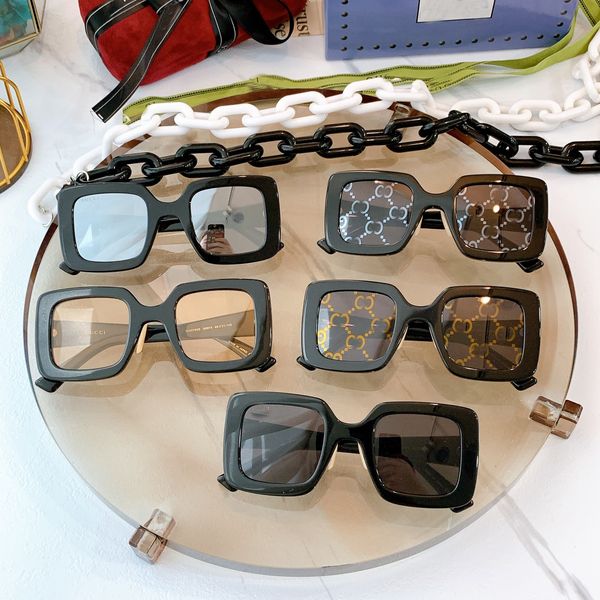 gg0780 sunglasses for men and women summer style anti-ultraviolet retro plate invisible frame fashion eyeglasses random box original nasal r, White;black
gg0780 sunglasses for men and women summer style anti-ultraviolet retro plate invisible frame fashion eyeglasses random box original nasal r, White;black
