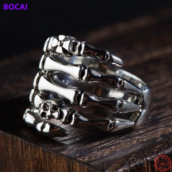 cluster rings bocai s925 sterling silver skull ghost hand skeleton personality pure argentum punk jewelry for men and women, Golden;silver
cluster rings bocai s925 sterling silver skull ghost hand skeleton personality pure argentum punk jewelry for men and women, Golden;silver