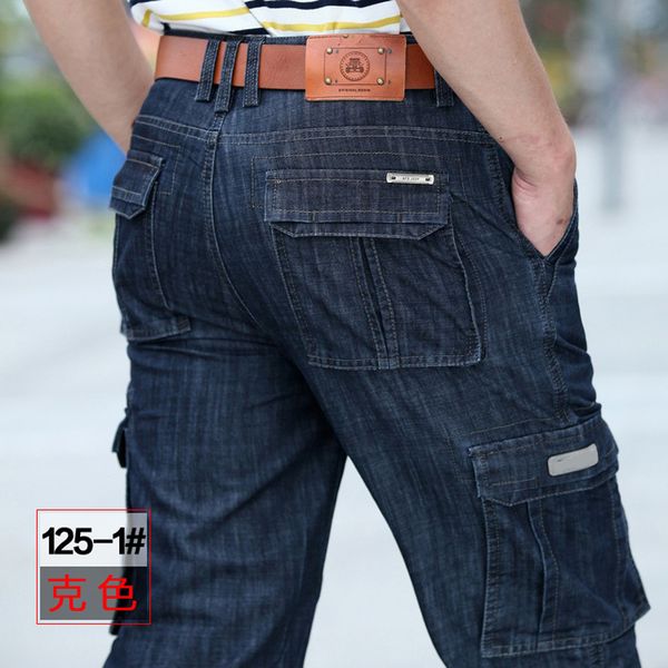 autumn winter new cargo men big size 29-40 42 casual military multi-pocket jeans male straight motorcycle denim tro grin, Blue
autumn winter new cargo men big size 29-40 42 casual military multi-pocket jeans male straight motorcycle denim tro grin, Blue