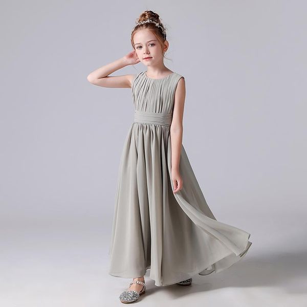 girl's dresses chiffon flower girl dress a-line simple bridesmaid gown sleeveles pleat with belt 2021 brithday party design custom made, Red;yellow
girl's dresses chiffon flower girl dress a-line simple bridesmaid gown sleeveles pleat with belt 2021 brithday party design custom made, Red;yellow