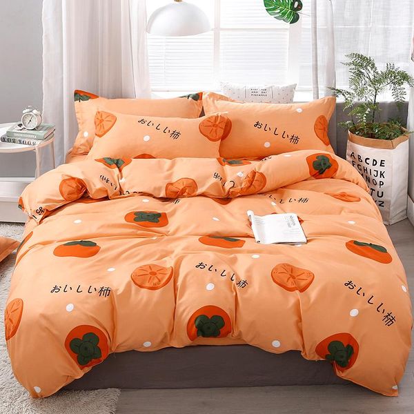 bedding sets cartoon persimmon kawaii kids comforter set luxury cute fashion king twin size bed linen duvet cover gift
bedding sets cartoon persimmon kawaii kids comforter set luxury cute fashion king twin size bed linen duvet cover gift