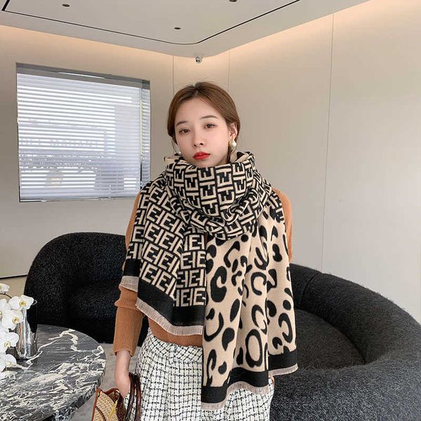 leopard double-sided in's long shawl autumn winter shoulder warm cloak korean imitation cashmere thick scarf, Blue;gray
leopard double-sided in's long shawl autumn winter shoulder warm cloak korean imitation cashmere thick scarf, Blue;gray