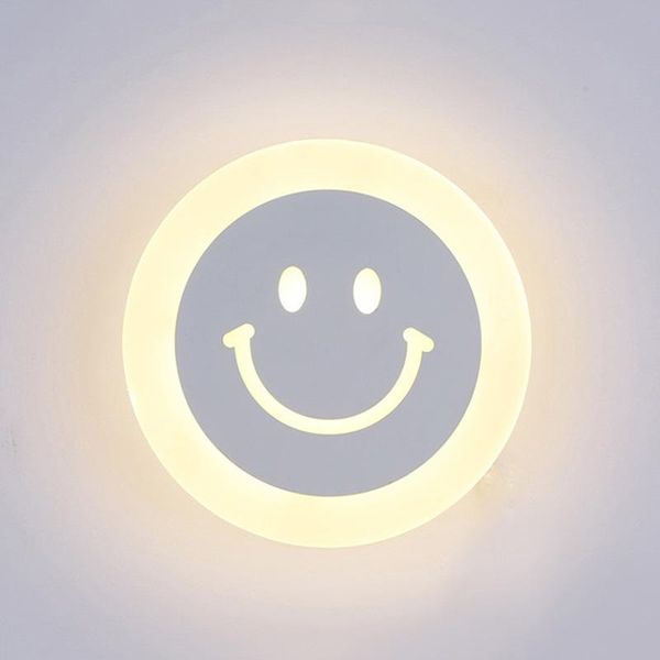 led indoor wall lamps modern acrylic wall sconce interior with smile surface mounted home decoration
led indoor wall lamps modern acrylic wall sconce interior with smile surface mounted home decoration