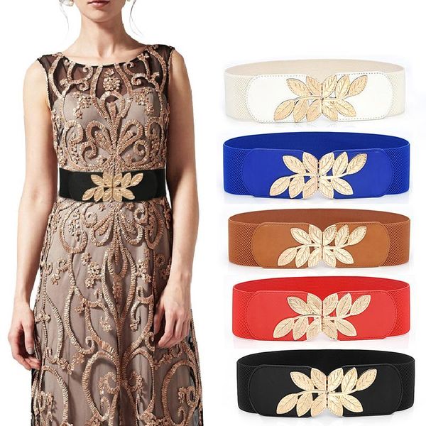 belts vintage elastic wide belt carved leaves pu leather women waistband totem print stretch waist for dress corset, Black;brown
belts vintage elastic wide belt carved leaves pu leather women waistband totem print stretch waist for dress corset, Black;brown