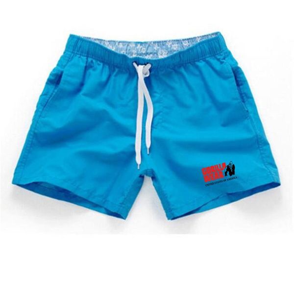 gorilla wear summer new casual shorts men fit solid 8 color available shorts loose elastic waist breathable beach, White;black
gorilla wear summer new casual shorts men fit solid 8 color available shorts loose elastic waist breathable beach, White;black
