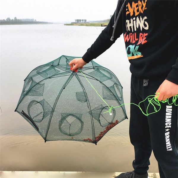 fishing accessories umbrella net cage 4/6/8/12/16 hole automatic folding portable shrimp fish carp bait casting trap
fishing accessories umbrella net cage 4/6/8/12/16 hole automatic folding portable shrimp fish carp bait casting trap