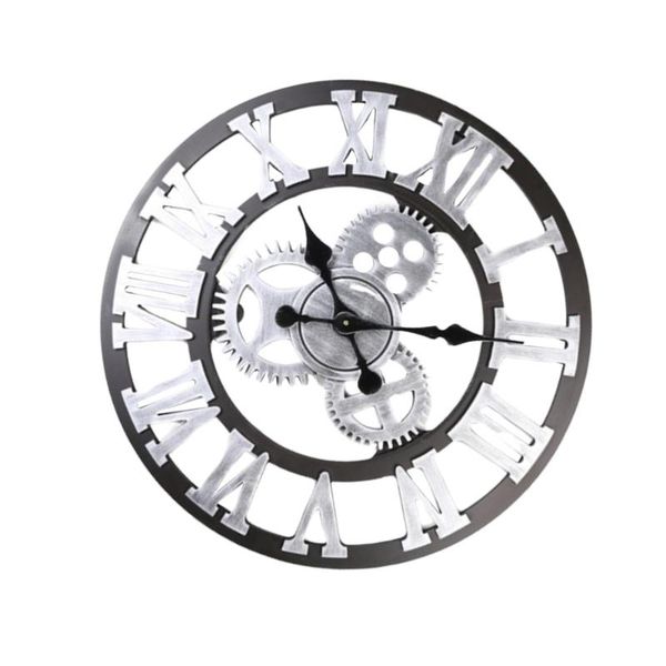 wall clocks 1pc creative 3d gear clock retro fashion decorative hanging art decor for home office living room bedroom (silve
wall clocks 1pc creative 3d gear clock retro fashion decorative hanging art decor for home office living room bedroom (silve