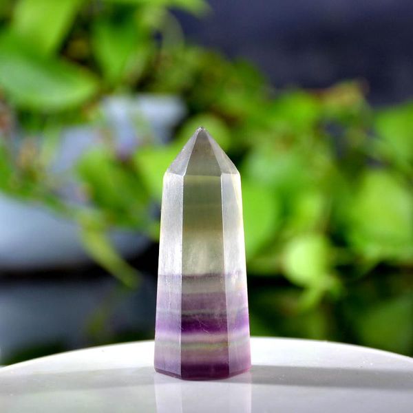 decorative objects & figurines natural colorful fluorite hexagonal column crystal point healing wand mineral quartz home decoration stone st
decorative objects & figurines natural colorful fluorite hexagonal column crystal point healing wand mineral quartz home decoration stone st