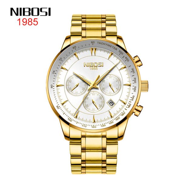 10 style nibosi sun pattern chronograph mens watch watches waterproof watch men fashion business men quartz watch gold shell white dail, Slivery;brown
10 style nibosi sun pattern chronograph mens watch watches waterproof watch men fashion business men quartz watch gold shell white dail, Slivery;brown