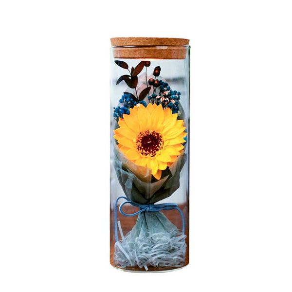 decorative flowers & wreaths preserved flower bottle luminous soap birthday gift decor (yellow sunflower)
decorative flowers & wreaths preserved flower bottle luminous soap birthday gift decor (yellow sunflower)