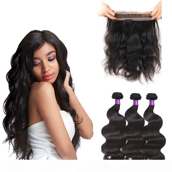 brazilian pre plucked 360 lace frontal with bundle wholesale body wave brazilian human hair weave extensions with frontal closure, Black;brown
brazilian pre plucked 360 lace frontal with bundle wholesale body wave brazilian human hair weave extensions with frontal closure, Black;brown