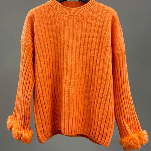 loose autumn 2021 new korean elegant knitted wool sweater female manga pullovers fashion solid 3ph5, White;black
loose autumn 2021 new korean elegant knitted wool sweater female manga pullovers fashion solid 3ph5, White;black