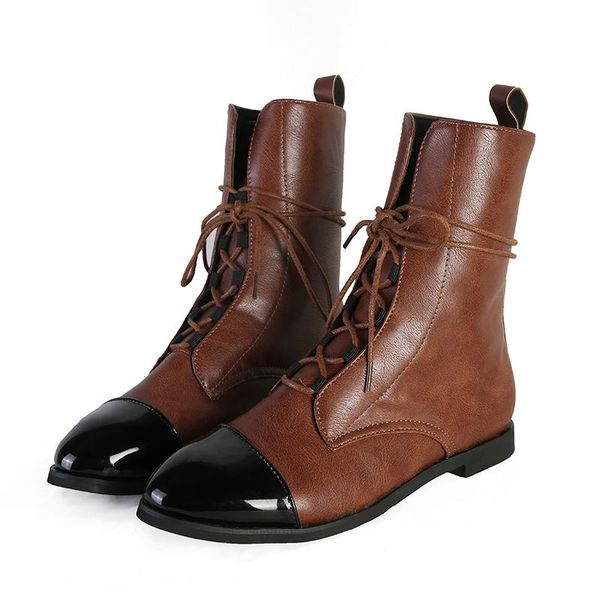 boots women's thermal square heel low calfskin shoes lace-up casual long winter fashion pointed toe, Black
boots women's thermal square heel low calfskin shoes lace-up casual long winter fashion pointed toe, Black