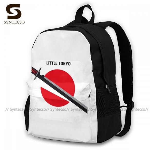 backpack yakuza backpacks large novelty polyester commuter youth bags
