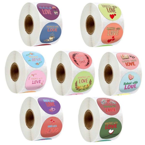 gift wrap ootdty 500pcs 4 designs baked with love stickers for wedding favors party handmade envelope stationery seal label
gift wrap ootdty 500pcs 4 designs baked with love stickers for wedding favors party handmade envelope stationery seal label