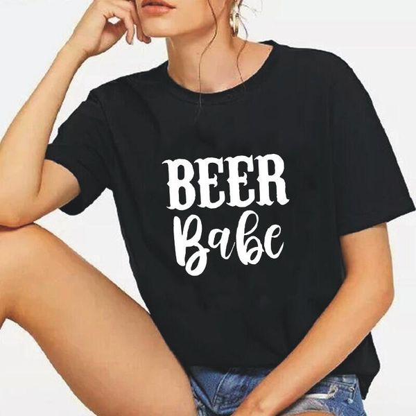 women's t-shirt beer babe letter print women tshirt summer casual funny tee shirt femme short sleeve harajuku t camisetas mujer, White
women's t-shirt beer babe letter print women tshirt summer casual funny tee shirt femme short sleeve harajuku t camisetas mujer, White
