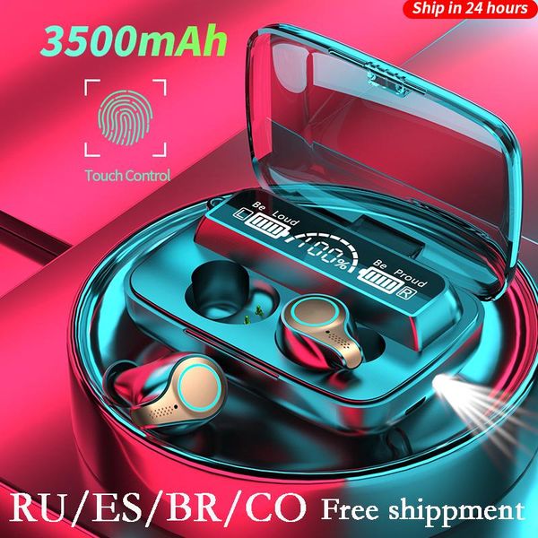tws bluetooth 5.1 earphones 3500mah charging box wireless headphone 9d stereo sports waterproof earbuds headsets with microphone
tws bluetooth 5.1 earphones 3500mah charging box wireless headphone 9d stereo sports waterproof earbuds headsets with microphone