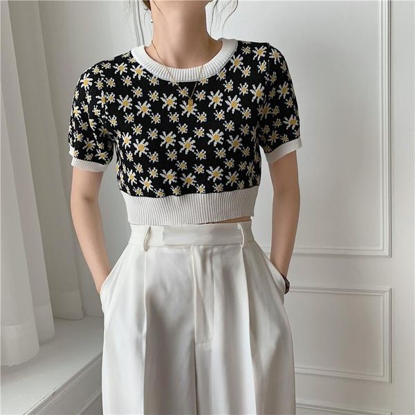 women's blouses & shirts alien kitty 2021 summer sweet girls chic casual all match office lady knitted shirt short solid floral hight w, White
women's blouses & shirts alien kitty 2021 summer sweet girls chic casual all match office lady knitted shirt short solid floral hight w, White