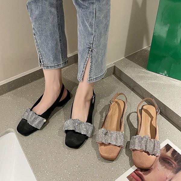 sandals all-match closed toe low-heeled shoes with strap 2021 women's suit female beige med shallow mouth comfort gir, Black
sandals all-match closed toe low-heeled shoes with strap 2021 women's suit female beige med shallow mouth comfort gir, Black
