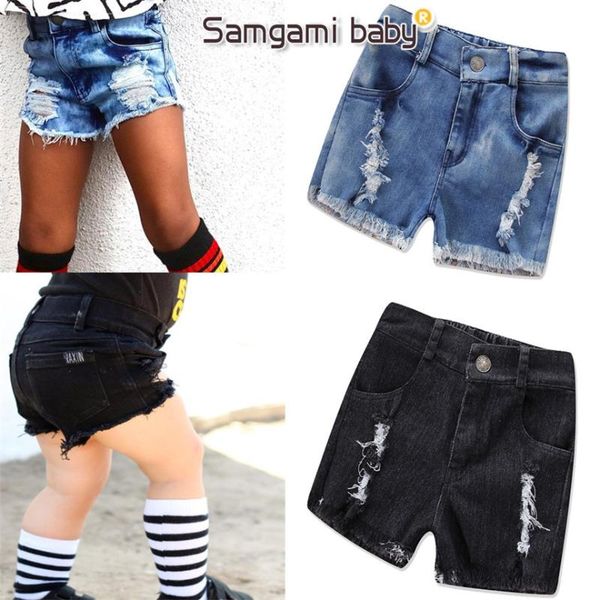 samgami baby toddler girls summer daily clothing fashion shorts broken hole denim shorts pure color elastic waist cowboy pants, Black
samgami baby toddler girls summer daily clothing fashion shorts broken hole denim shorts pure color elastic waist cowboy pants, Black