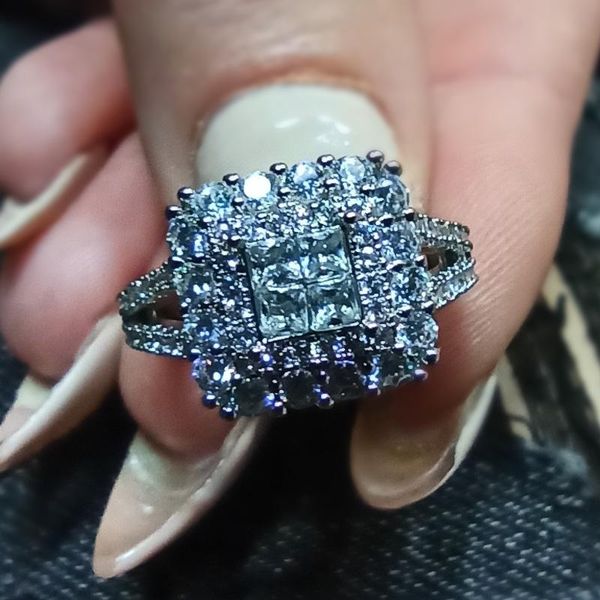 wedding rings huitan trendy bridal brilliant cubic zircon elegant engagement ring fine gift luxury jewelry for women, Slivery;golden
wedding rings huitan trendy bridal brilliant cubic zircon elegant engagement ring fine gift luxury jewelry for women, Slivery;golden