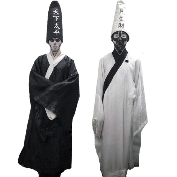 2021 new halloween scary costumes for traditional eastern chinese style hell devil black white wuchang horror party clothing hat dvoo
2021 new halloween scary costumes for traditional eastern chinese style hell devil black white wuchang horror party clothing hat dvoo