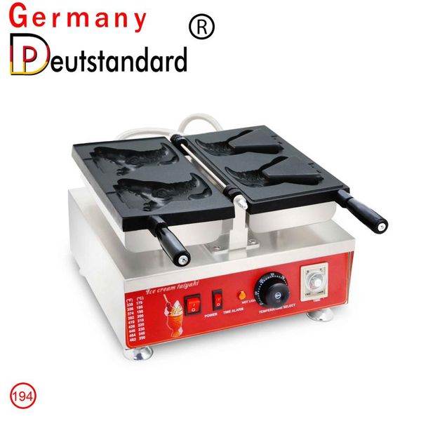 new design crocodile shape ice cream taiyaki machine waffle cone open mouth maker snack baking equipment with high quality 
new design crocodile shape ice cream taiyaki machine waffle cone open mouth maker snack baking equipment with high quality