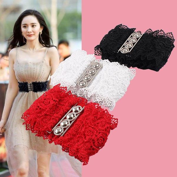 belts fashion lace girdle all-match women's super loose tight belt elastic dress coat decoration simple casual, Black;brown
belts fashion lace girdle all-match women's super loose tight belt elastic dress coat decoration simple casual, Black;brown