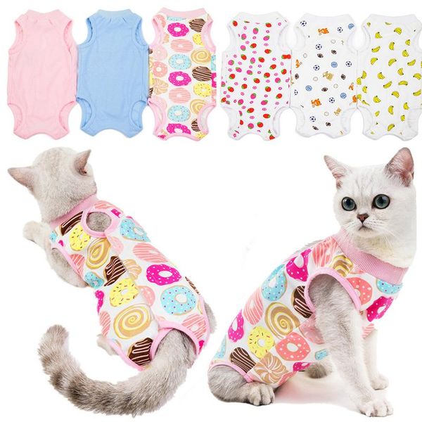 cat costumes soft cotton recovery suit sterilization clothes after wear anti licking vest t shirt outfits for kitten
cat costumes soft cotton recovery suit sterilization clothes after wear anti licking vest t shirt outfits for kitten